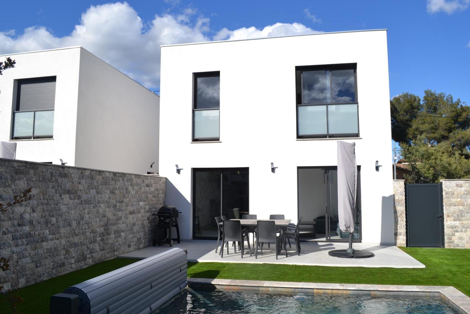 Etoile Du Berger Saint Aygulf 3 Villas Et 4 Appartements Jardin Individuel Et Piscine Chauffee En Saison - La Mer Et Les Plages 450 M Eksteriør bilde