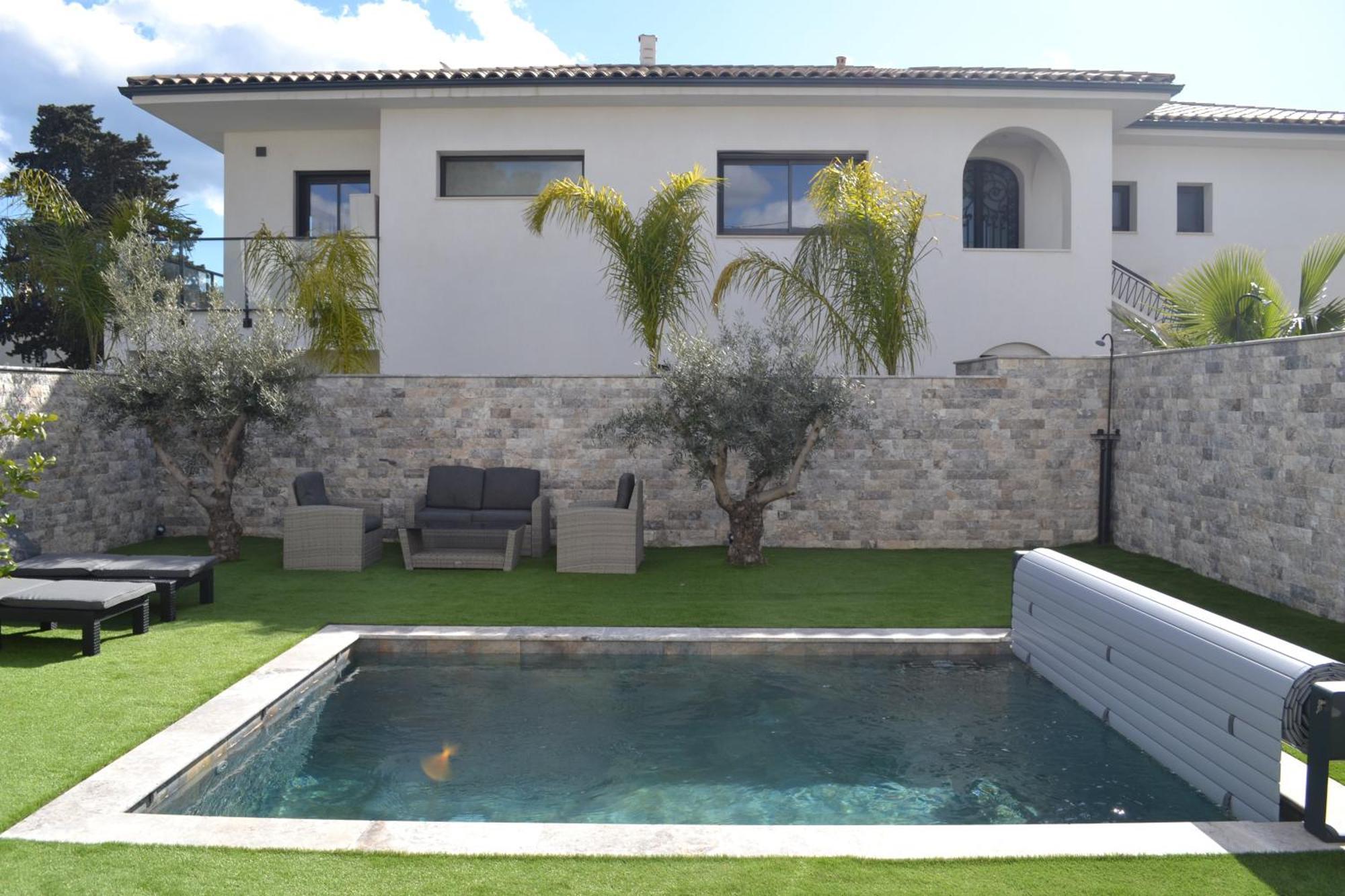 Etoile Du Berger Saint Aygulf 3 Villas Et 4 Appartements Jardin Individuel Et Piscine Chauffee En Saison - La Mer Et Les Plages 450 M Eksteriør bilde