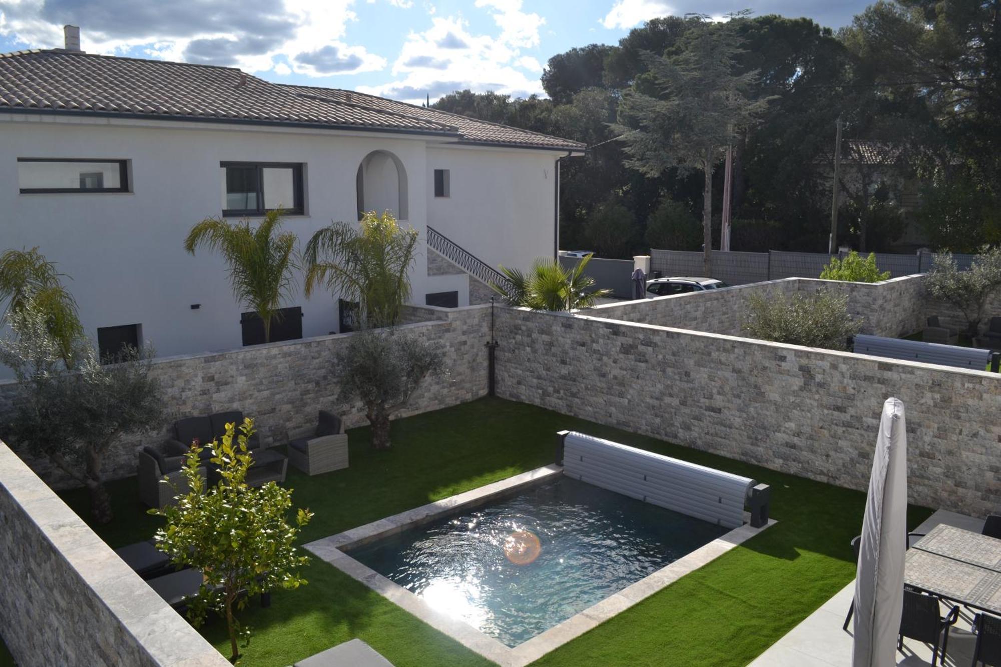 Etoile Du Berger Saint Aygulf 3 Villas Et 4 Appartements Jardin Individuel Et Piscine Chauffee En Saison - La Mer Et Les Plages 450 M Eksteriør bilde