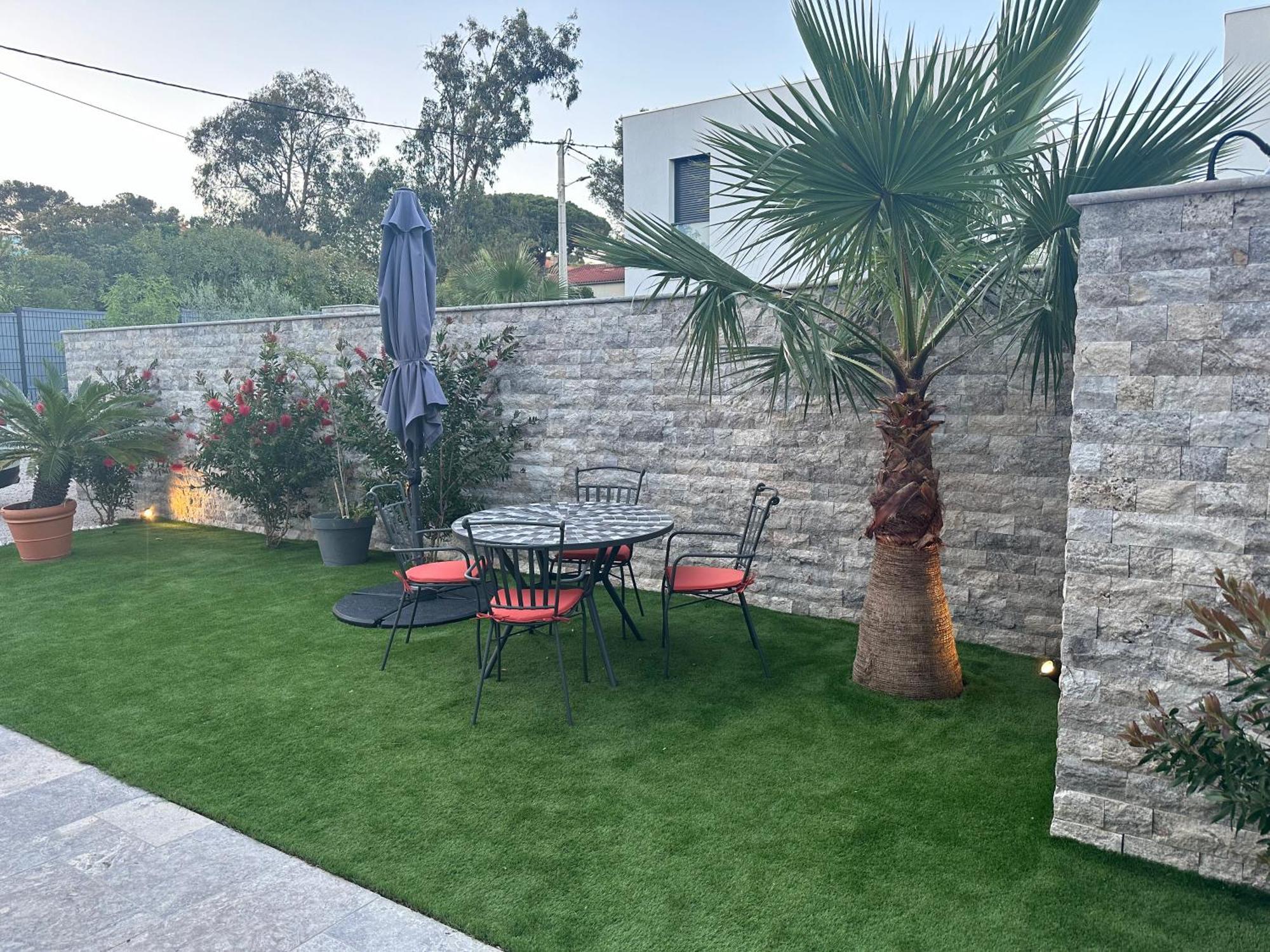 Etoile Du Berger Saint Aygulf 3 Villas Et 4 Appartements Jardin Individuel Et Piscine Chauffee En Saison - La Mer Et Les Plages 450 M Eksteriør bilde
