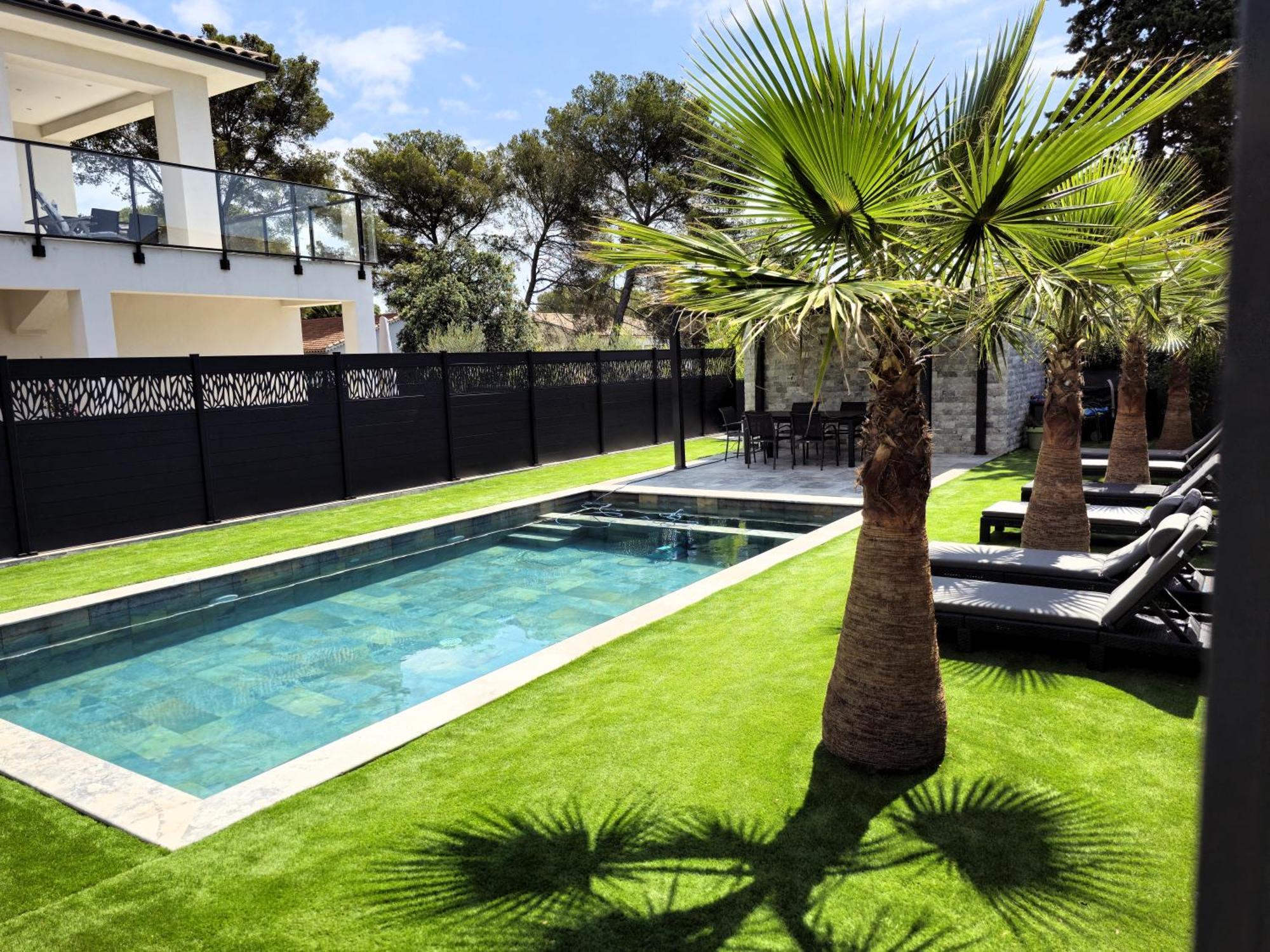 Etoile Du Berger Saint Aygulf 3 Villas Et 4 Appartements Jardin Individuel Et Piscine Chauffee En Saison - La Mer Et Les Plages 450 M Eksteriør bilde